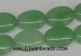 CCN538 15.5 inches 15*20mm oval candy jade beads wholesale