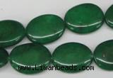 CCN539 15.5 inches 15*20mm oval candy jade beads wholesale