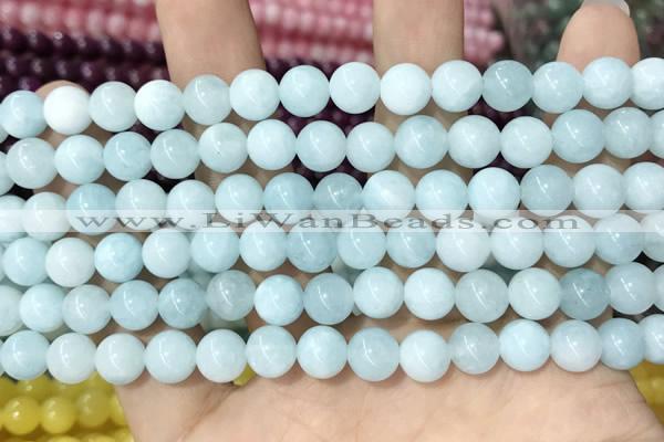 CCN5396 15 inches 8mm round candy jade beads Wholesale