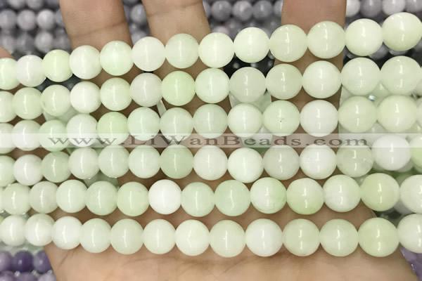 CCN5412 15 inches 8mm round candy jade beads Wholesale