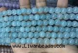 CCN5431 15 inches 8mm round candy jade beads Wholesale