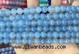 CCN5432 15 inches 8mm round candy jade beads Wholesale