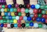 CCN5468 15 inches 8mm round candy jade beads Wholesale