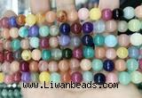 CCN5470 15 inches 8mm round candy jade beads Wholesale