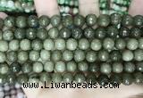 CCN5696 15 inches 8mm faceted round candy jade beads