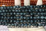 CCN5701 15 inches 8mm faceted round candy jade beads