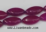 CCN575 15.5 inches 10*20mm marquise candy jade beads wholesale