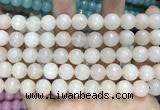 CCN5761 15 inches 10mm faceted round candy jade beads