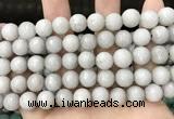 CCN5764 15 inches 10mm faceted round candy jade beads