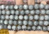 CCN5768 15 inches 10mm faceted round candy jade beads