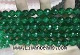 CCN5790 15 inches 10mm faceted round candy jade beads