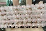 CCN5821 15 inches 10mm faceted round candy jade beads