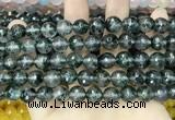 CCN5828 15 inches 10mm faceted round candy jade beads