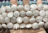 CCN5859 15 inches 15mm flat round candy jade beads Wholesale