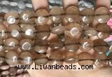 CCN5867 15 inches 15mm flat round candy jade beads Wholesale