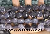 CCN5872 15 inches 15mm flat round candy jade beads Wholesale