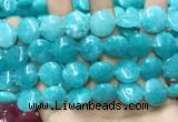 CCN5895 15 inches 15mm flat round candy jade beads Wholesale