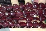 CCN5953 15 inches 14*14mm heart candy jade beads Wholesale