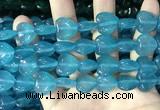 CCN5955 15 inches 14*14mm heart candy jade beads Wholesale