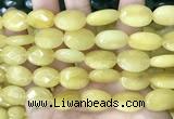 CCN5967 15 inches 13*18mm faceted oval candy jade beads