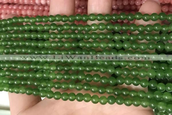 CCN6000 15.5 inches 4mm round candy jade beads Wholesale