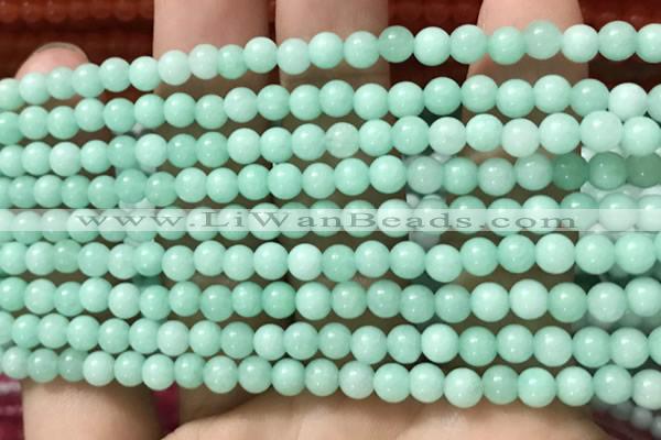 CCN6008 15.5 inches 4mm round candy jade beads Wholesale