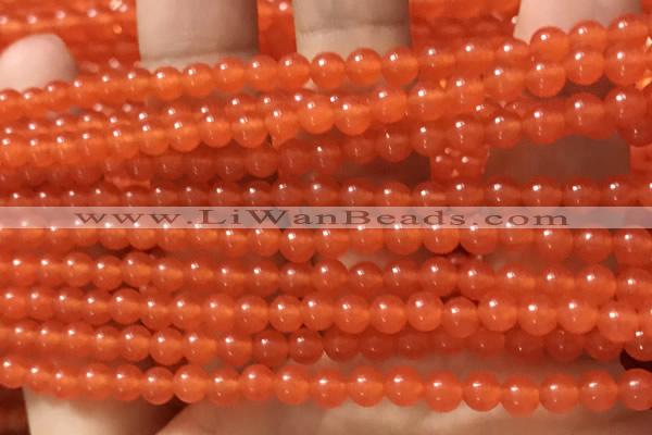 CCN6009 15.5 inches 4mm round candy jade beads Wholesale