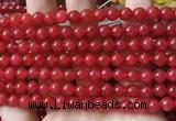 CCN6060 15.5 inches 6mm round candy jade beads Wholesale