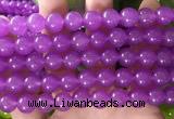 CCN6065 15.5 inches 8mm round candy jade beads Wholesale