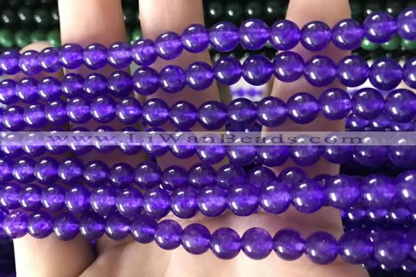 CCN6088 15.5 inches 6mm round candy jade beads Wholesale