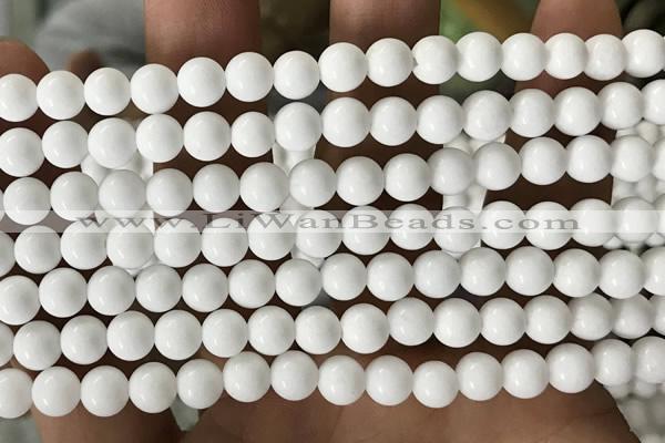 CCN6117 15.5 inches 6mm round candy jade beads Wholesale