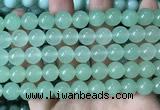 CCN6132 15.5 inches 12mm round candy jade beads Wholesale