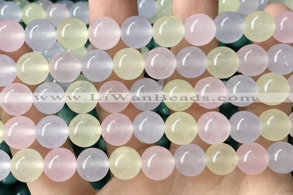 CCN6208 15.5 inches 10mm round candy jade beads Wholesale