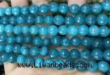 CCN6301 15.5 inches 8mm faceted round candy jade beads Wholesale