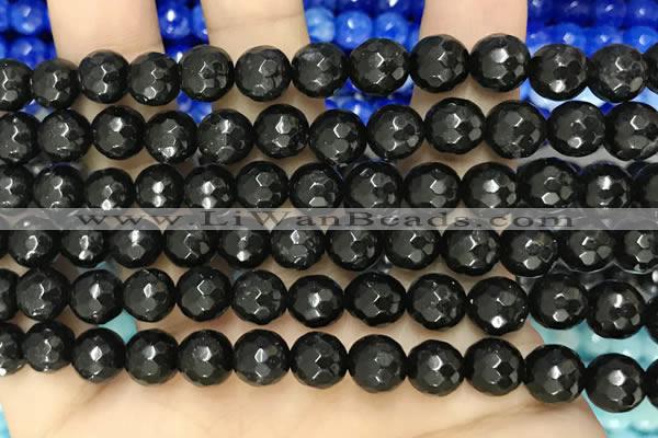 CCN6314 15.5 inches 8mm faceted round candy jade beads Wholesale