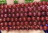 CCN6321 15.5 inches 8mm faceted round candy jade beads Wholesale