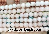 CCN6327 15.5 inches 8mm faceted round candy jade beads Wholesale