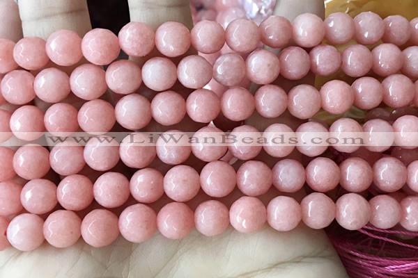 CCN6354 6mm, 8mm, 10mm, 12mm & 14mm faceted round candy jade beads