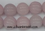 CCN676 15.5 inches 16mm carved round candy jade beads wholesale