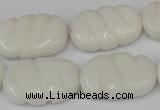 CCN680 15.5 inches 15*23mm carved oval candy jade beads wholesale