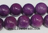 CCN69 15.5 inches 14mm round candy jade beads wholesale