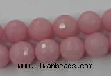 CCN752 15.5 inches 4mm faceted round candy jade beads wholesale