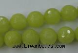 CCN760 15.5 inches 4mm faceted round candy jade beads wholesale