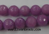 CCN761 15.5 inches 4mm faceted round candy jade beads wholesale