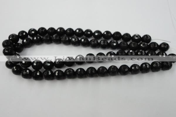 CCN817 15.5 inches 10mm faceted round candy jade beads wholesale