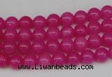 CCN82 15.5 inches 6mm round candy jade beads wholesale