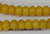 CCN91 15.5 inches 8*12mm rondelle candy jade beads wholesale