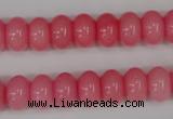 CCN92 15.5 inches 8*12mm rondelle candy jade beads wholesale