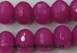 CCN945 15.5 inches 14*18mm faceted rondelle candy jade beads