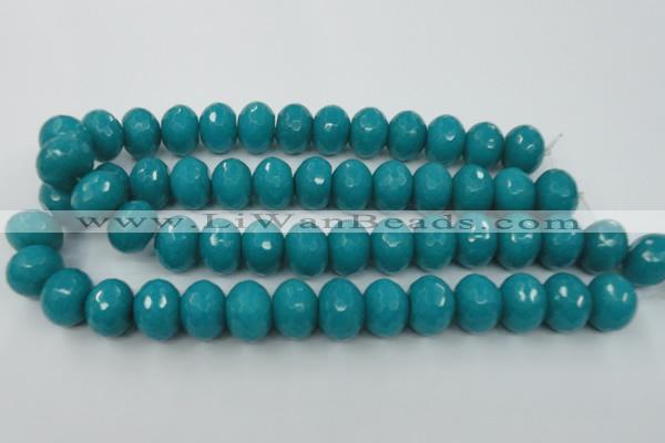 CCN952 15.5 inches 14*18mm faceted rondelle candy jade beads